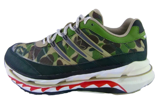 Bape x Adidas Adistar Hrmy Green Camo
