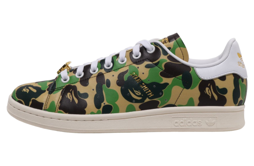 Bape X Adidas Stan Smith Bape Abc Camo Green