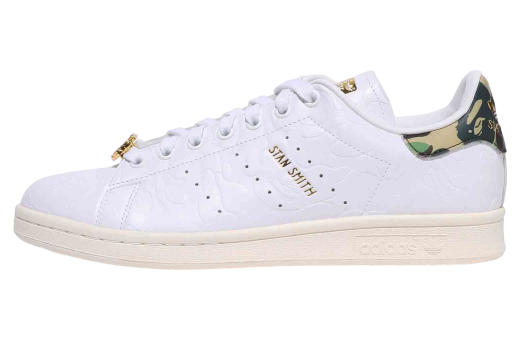 Bape X Adidas Stan Smith Bape Camo White