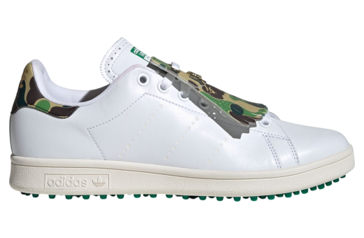 Bape x Adidas Stan Smith Cloud White / Green