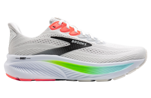 Brooks Ghost 17 White / Pink Clay