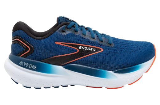 Brooks Glycerin 21 Blue Opal / Black / Nasturtium / White