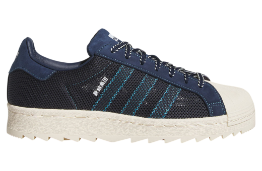 Clot x Adidas Superstar Night Indigo / Cream