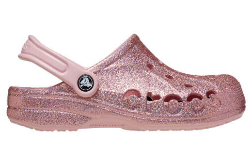 Crocs Baya Glitter Clog Petal Pink