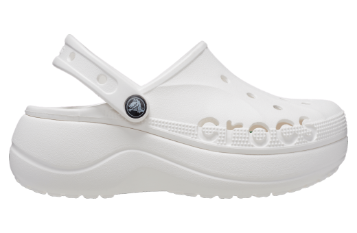 Crocs Baya Platform Clog WMNS White