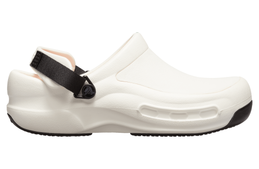 Crocs Bistro Pro Literide Slip Resistant Work Clog White