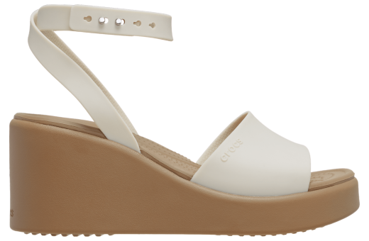 Crocs Brooklyn Ankle Strap Wedge WMNS Sandstone / Sepia