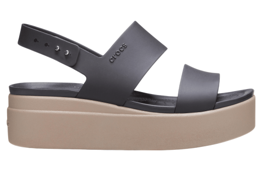 Crocs Brooklyn Low Wedge WMNS Black / Mushroom