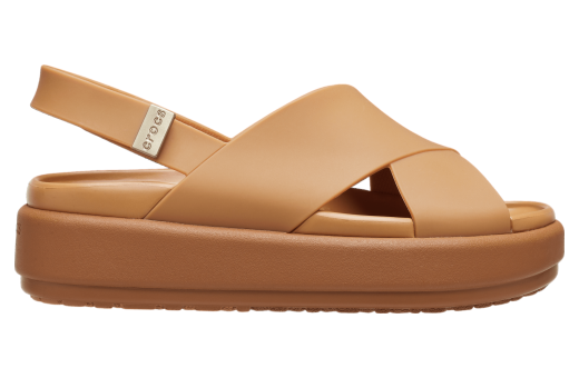 Crocs Brooklyn Luxe Cross Strap WMNS Tan