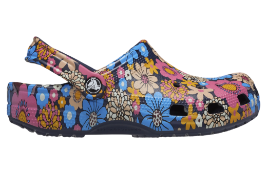 Crocs Classic Floral Clog Navy / Multi