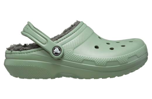 Crocs Classic Lined Clog Moss / Multi