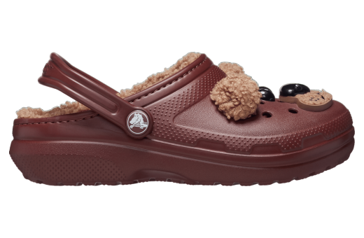 Crocs Classic Lined I AM Brown Bear Clog GS Dark Clay