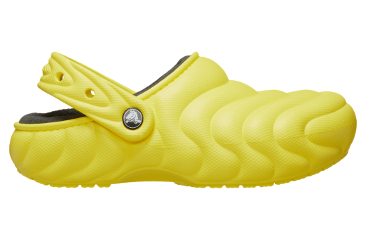 Crocs Classic Lined Overpuff Clog Cyber Yellow