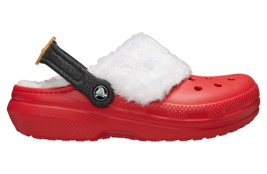 Crocs Classic Lined Santa Clog Varsity Red / Multi