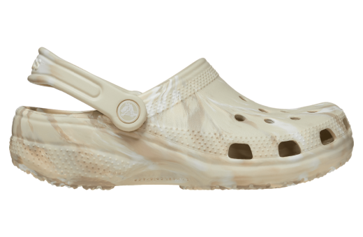 Crocs Classic Marbled Clog Bone / Multi