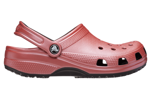 Crocs Classic Metallic Clog Strawberry Wine