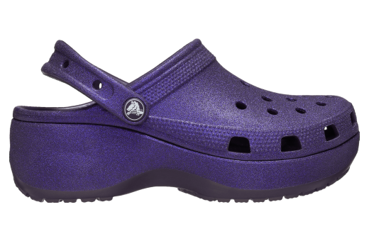 Crocs Classic Platform Glitter Clog WMNS Dark Iris