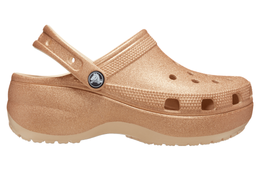 Crocs Classic Platform Glitter Clog WMNS Shitake