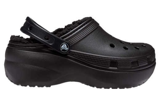 Crocs Classic Platform Lined Clog W WMNS Black