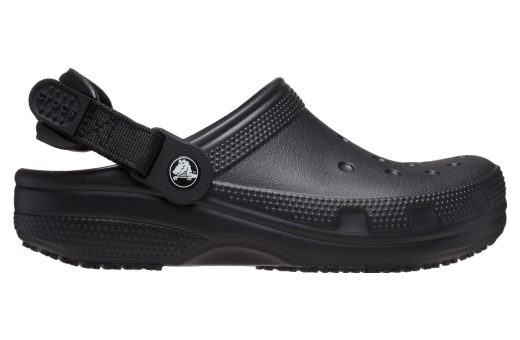 Crocs Classic Slip Resistant Work Clog Black