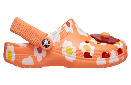 Crocs Classic Terry Cloth Clog Persimmon / Multi