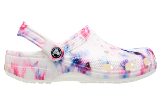 Crocs Classic Tie-Dye Graphic Clog Garnet / Multi