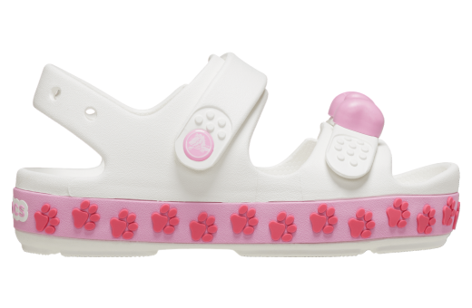 Crocs Crocband Cruiser Pet Sandal GS White / Pink Tweed