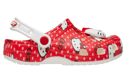 Crocs Hello Kitty red Classic Clog GS Multi