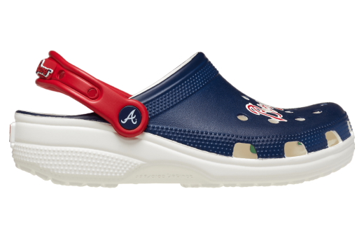 Crocs Mlb Atlanta Braves Classic Clog White