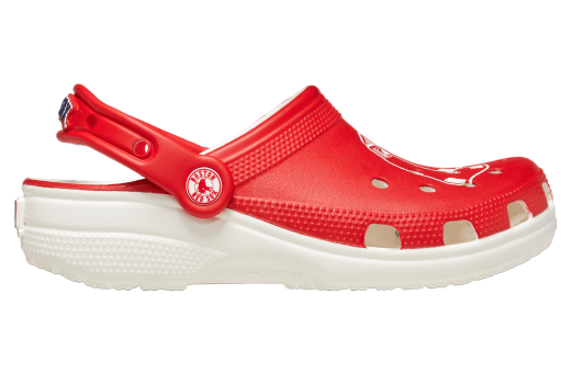 Crocs Mlb Boston Red Sox Classic Clog White