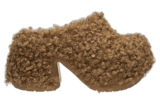 Crocs Siren Doodle Fur Clog Sepia