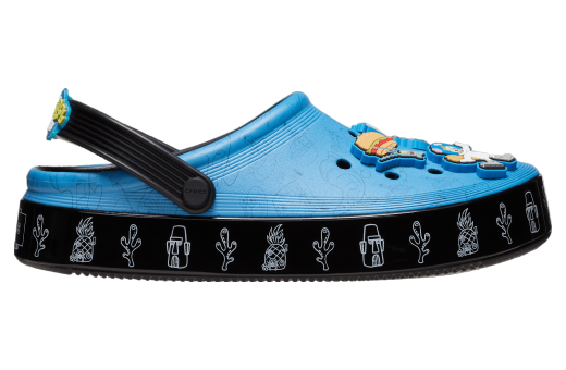 Crocs Spongebob Off Court Clog Black