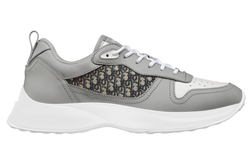 Dior B25 Runner Gray / White Smooth Calfskin