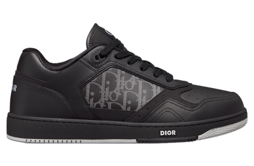 Dior B27 Low Black Smooth Calfskin / Black Suede