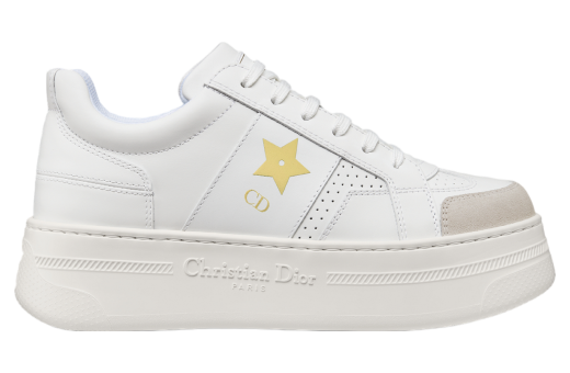 Dior Star Platform WMNS White Calfskin / White