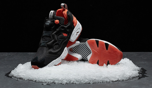 END x Reebok Insta Pump Fury Black Salmon