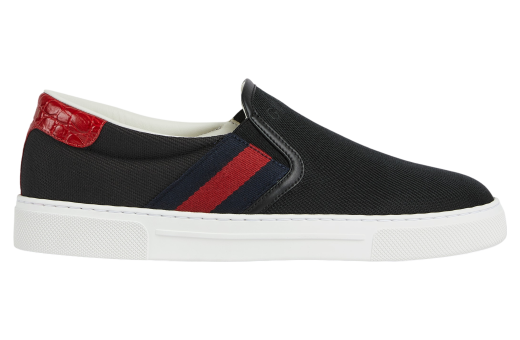 Gucci Ace Slip-on Black Canvas