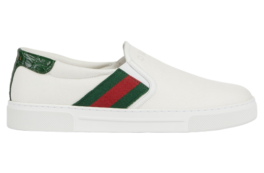 Gucci Ace Slip-on White Canvas