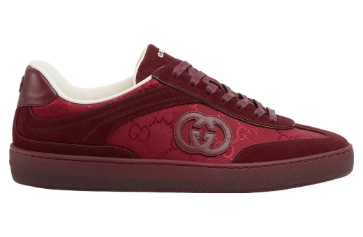 Gucci G75 Rosso Ancora Suede