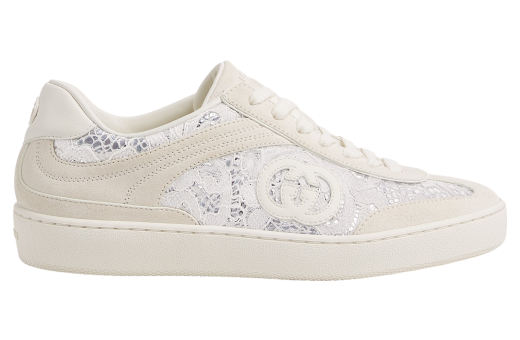 Gucci G75 WMNS White Suede
