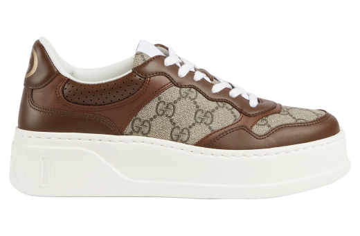 Gucci GG Sneaker WMNS Light Brown Leather