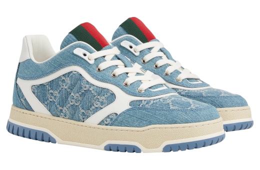 Gucci Re-Web Light Blue Gg Denim