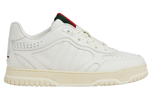 Gucci Re-Web White Leather