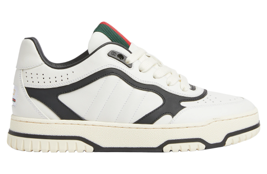 Gucci Re-Web WMNS White Leather / Black