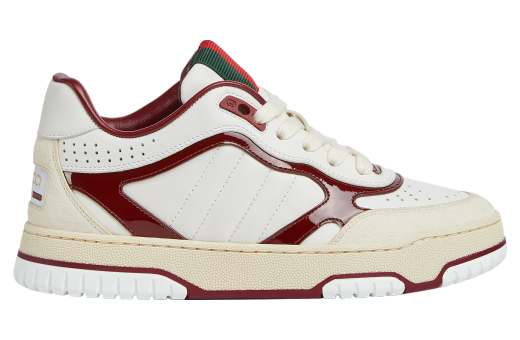 Gucci Re-Web WMNS White Leather / Burgundy