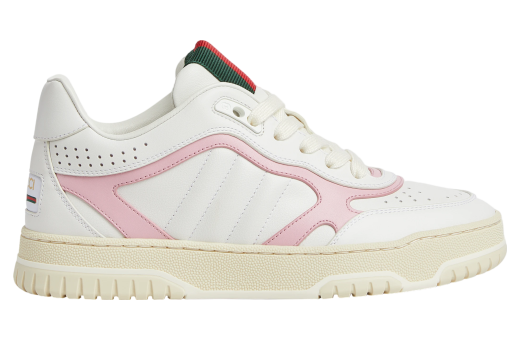 Gucci Re-Web WMNS White Leather / Pink