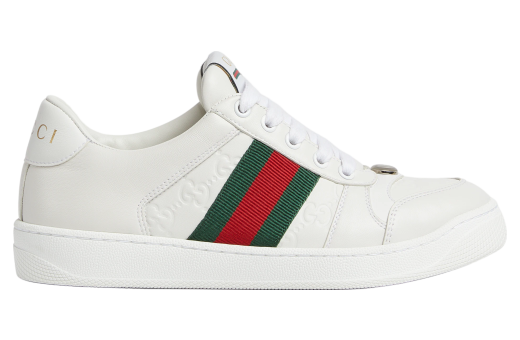 Gucci Screener WMNS White Leather