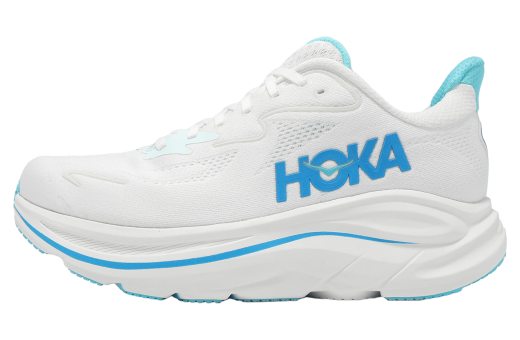Hoka Clifton 10 2E Wide White / Blue