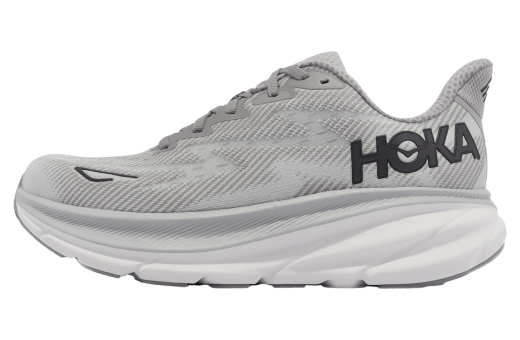 Hoka Clifton 9 2E Wide Grey / Black