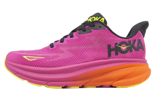 Hoka Clifton 9 WMNS Fuchsia / Black